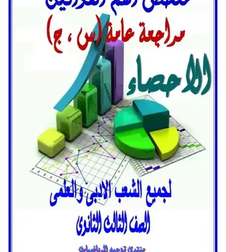 ملخص اهم قوانين الاحصاء تالتة ثانوي PDF 2024 مستر عادل ادوار