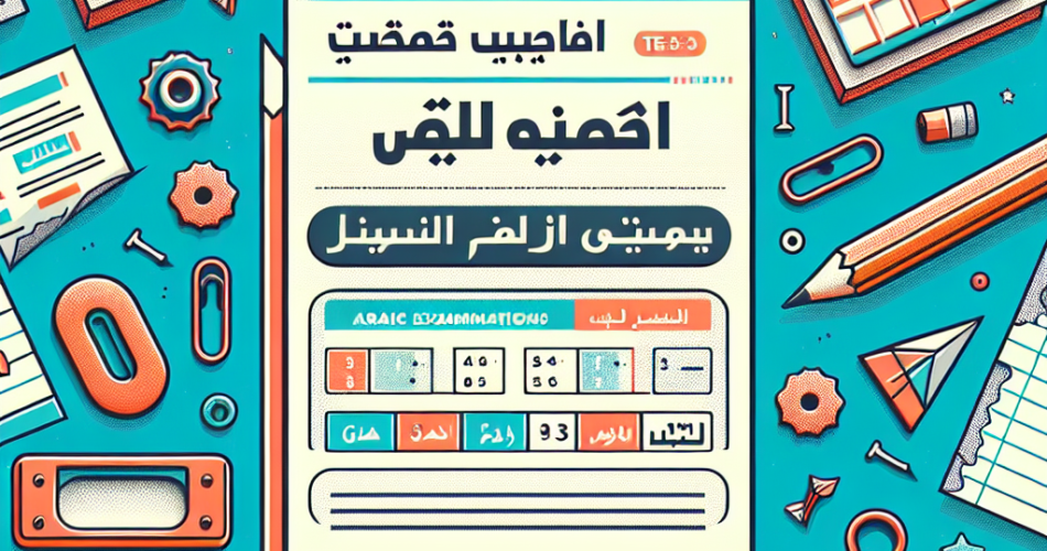 أفضل امتحانات عربي للصف الثالث الإعدادي الترم الثاني: نماذج وأسئلة مهمة