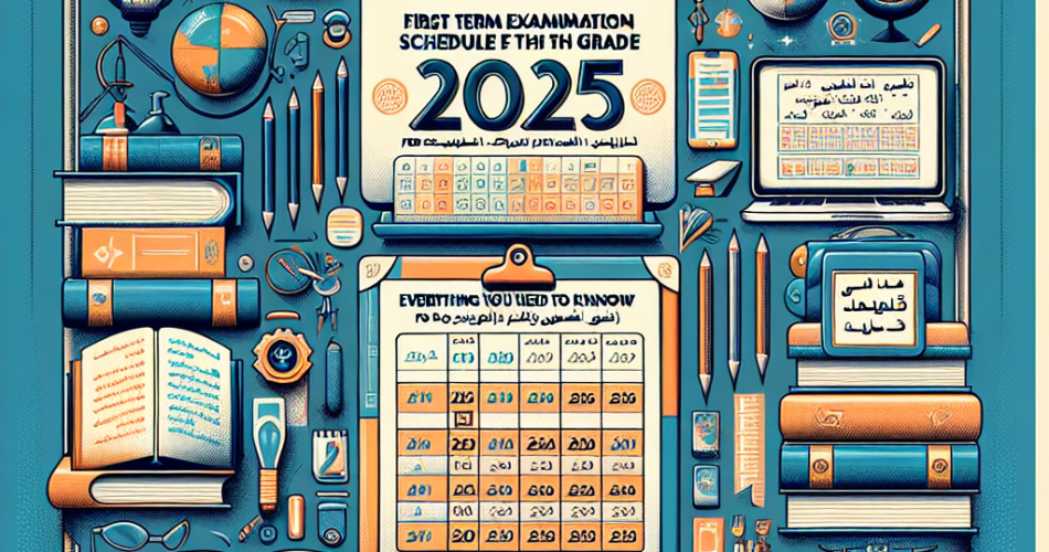 جدول امتحانات الترم الأول 2025 للصف الثالث الإعدادي: كل ما تحتاج معرفته لعام 2024-2025