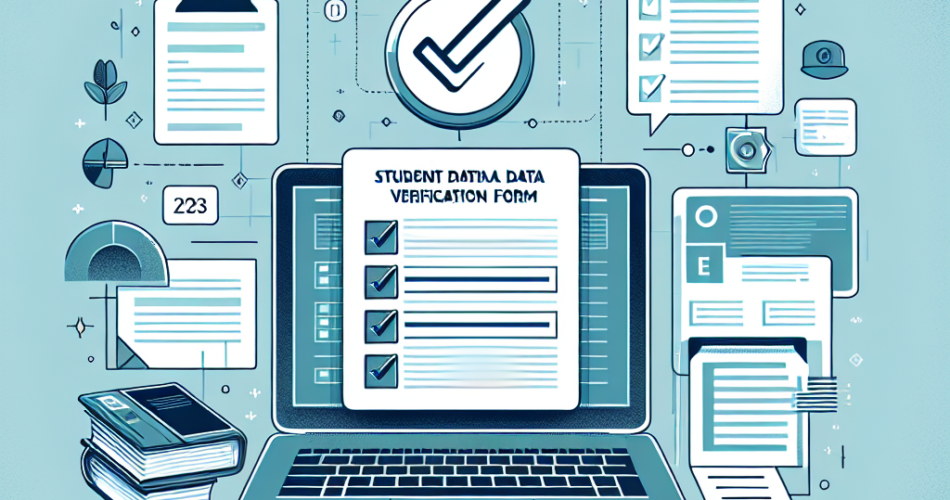 استمارة تدقيق بيانات الطلاب: ضمان نجاح الاختبارات الإلكترونية 2024-2025