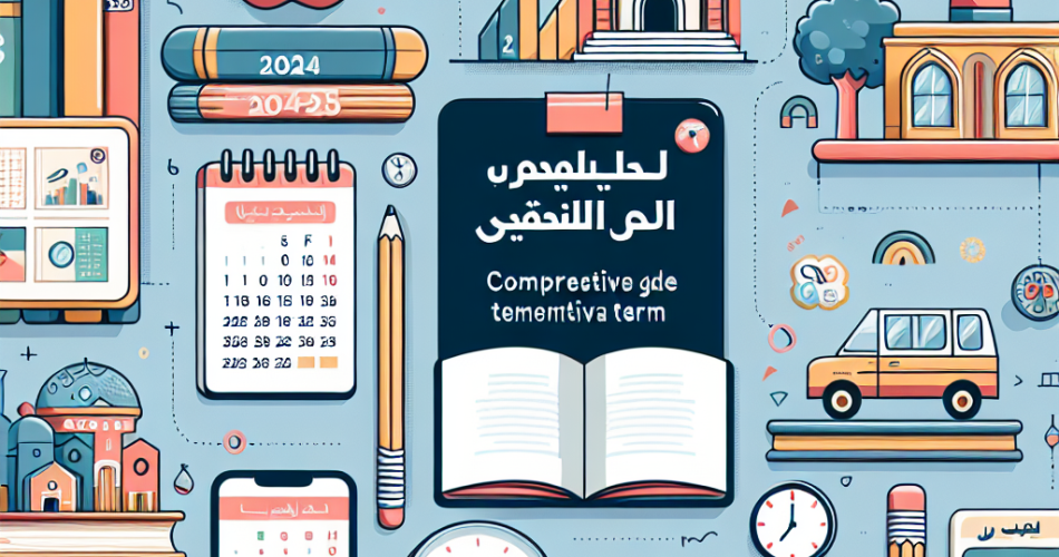 كل ما تحتاج معرفته عن امتحانات الترم الأول للصف الابتدائي 2025: دليل شامل لعام 2024-2025